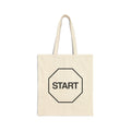 Start – Cotton Canvas Tote Bag