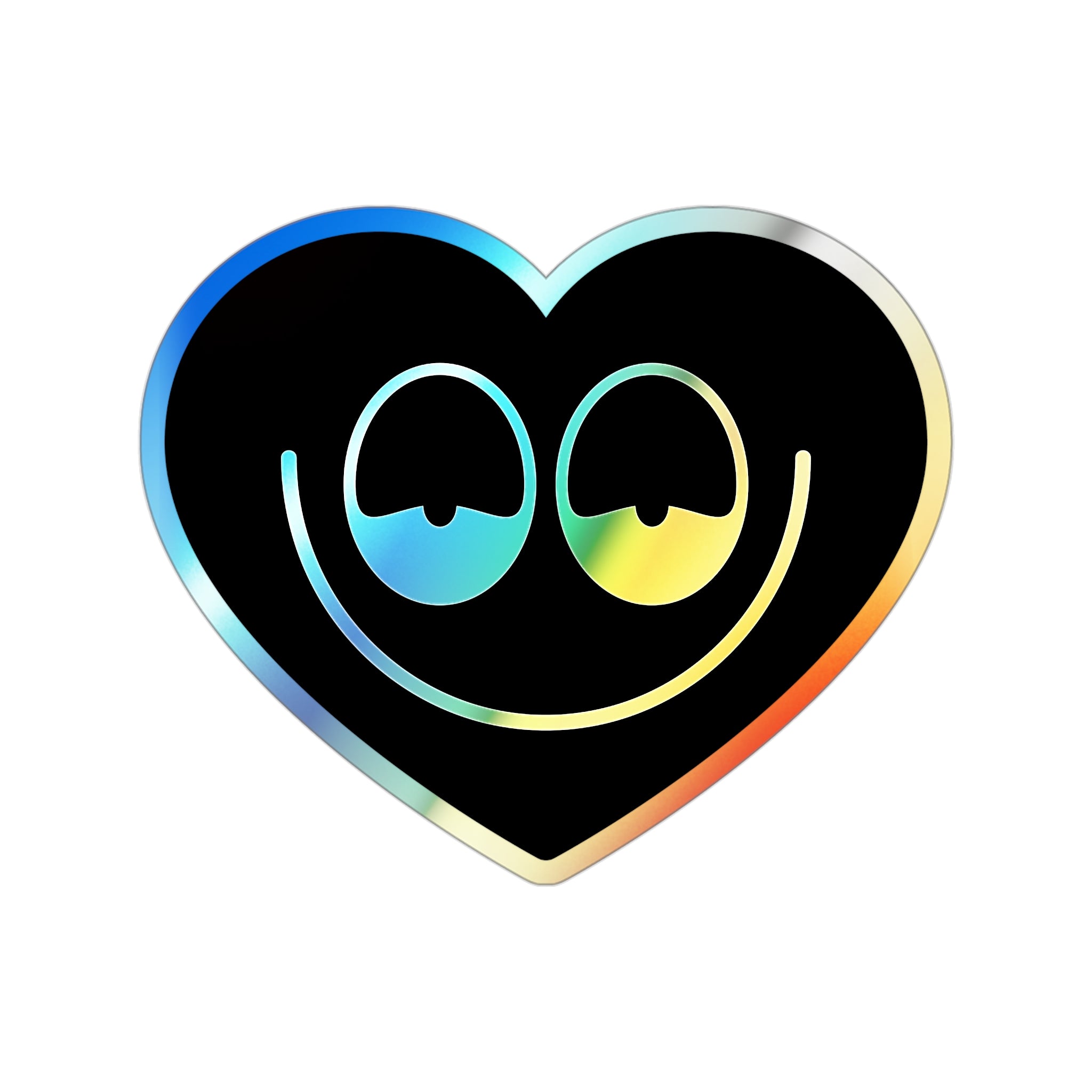 dj lovedaze – Holographic Die-Cut Sticker