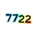 7722 – Holographic Die-Cut Sticker