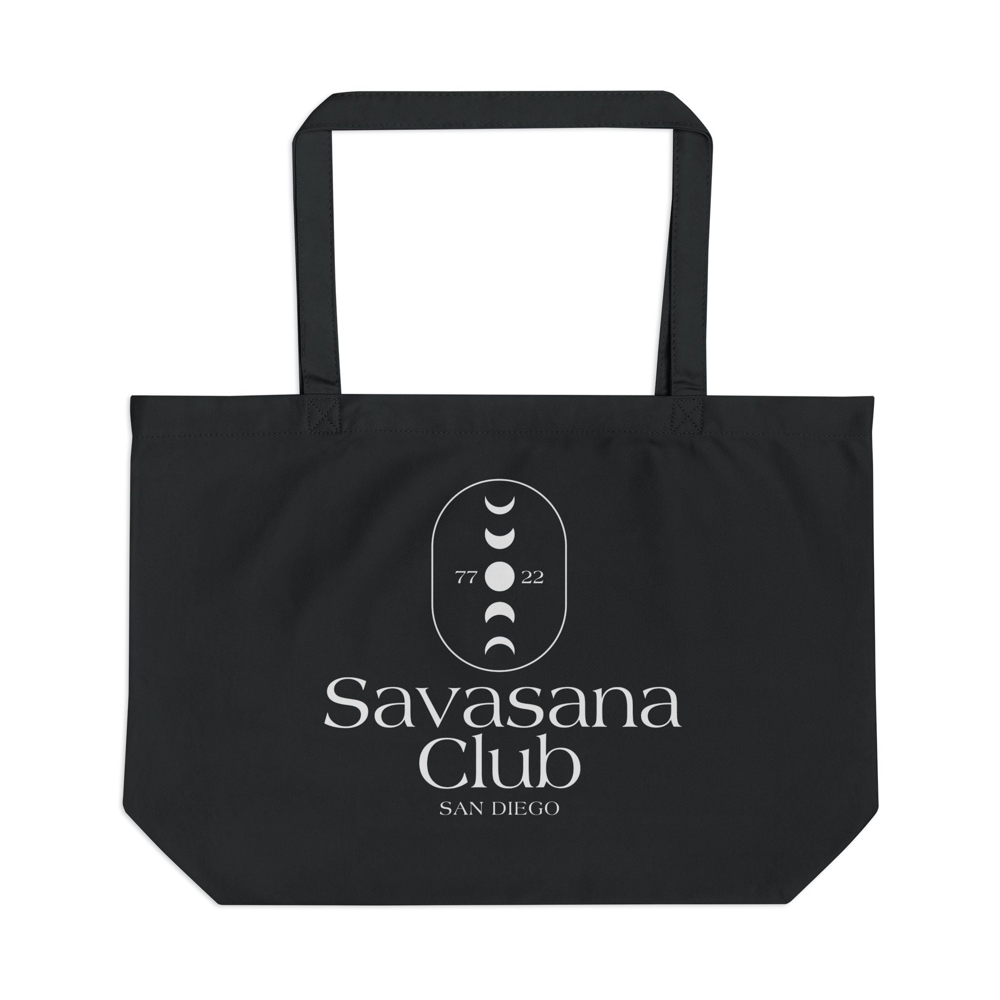 Savasana Club – Large Eco Canvas Tote