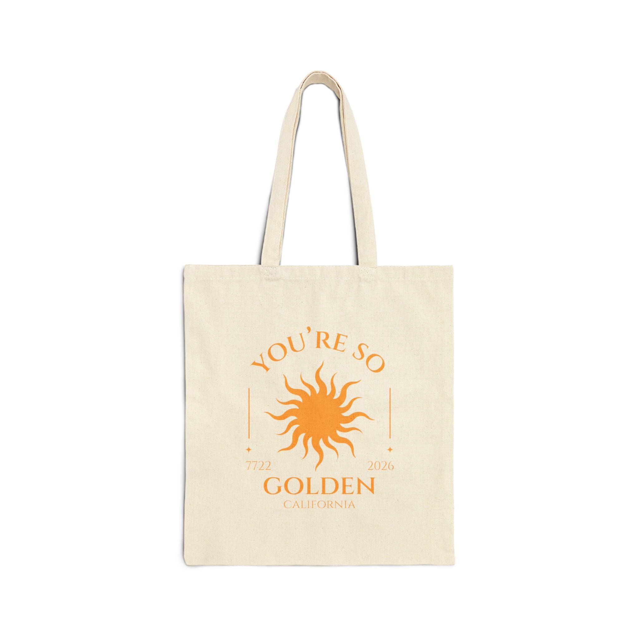 You're So Golden – Cotton Canvas Tote Bag
