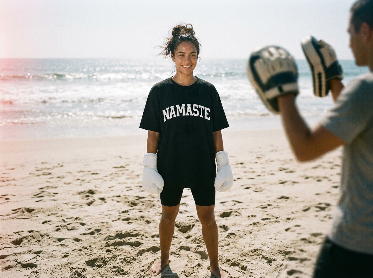 Namaste – Unisex Pure Cotton Tee