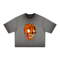 Esqueleto – Unisex Reverse Dyed Boxy Tee