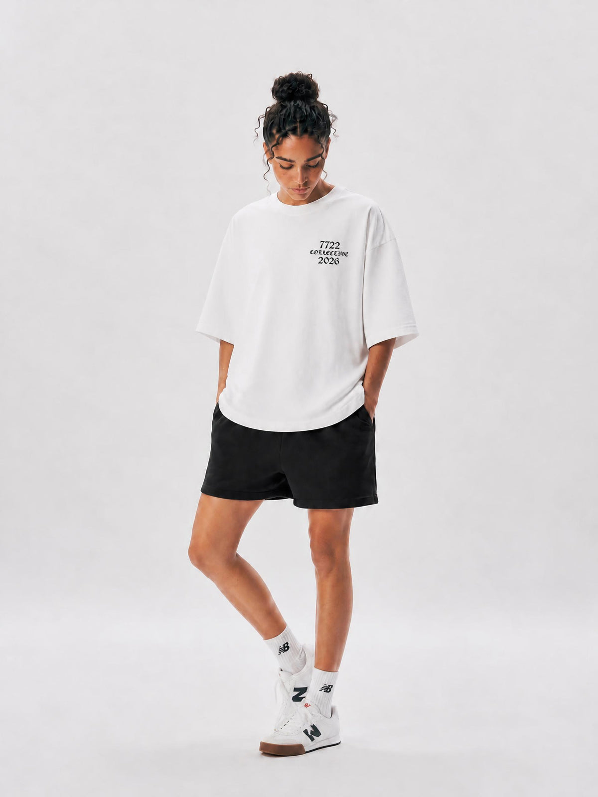 7722 Collective (2026) – Unisex Vintage Wash Boxy Tee