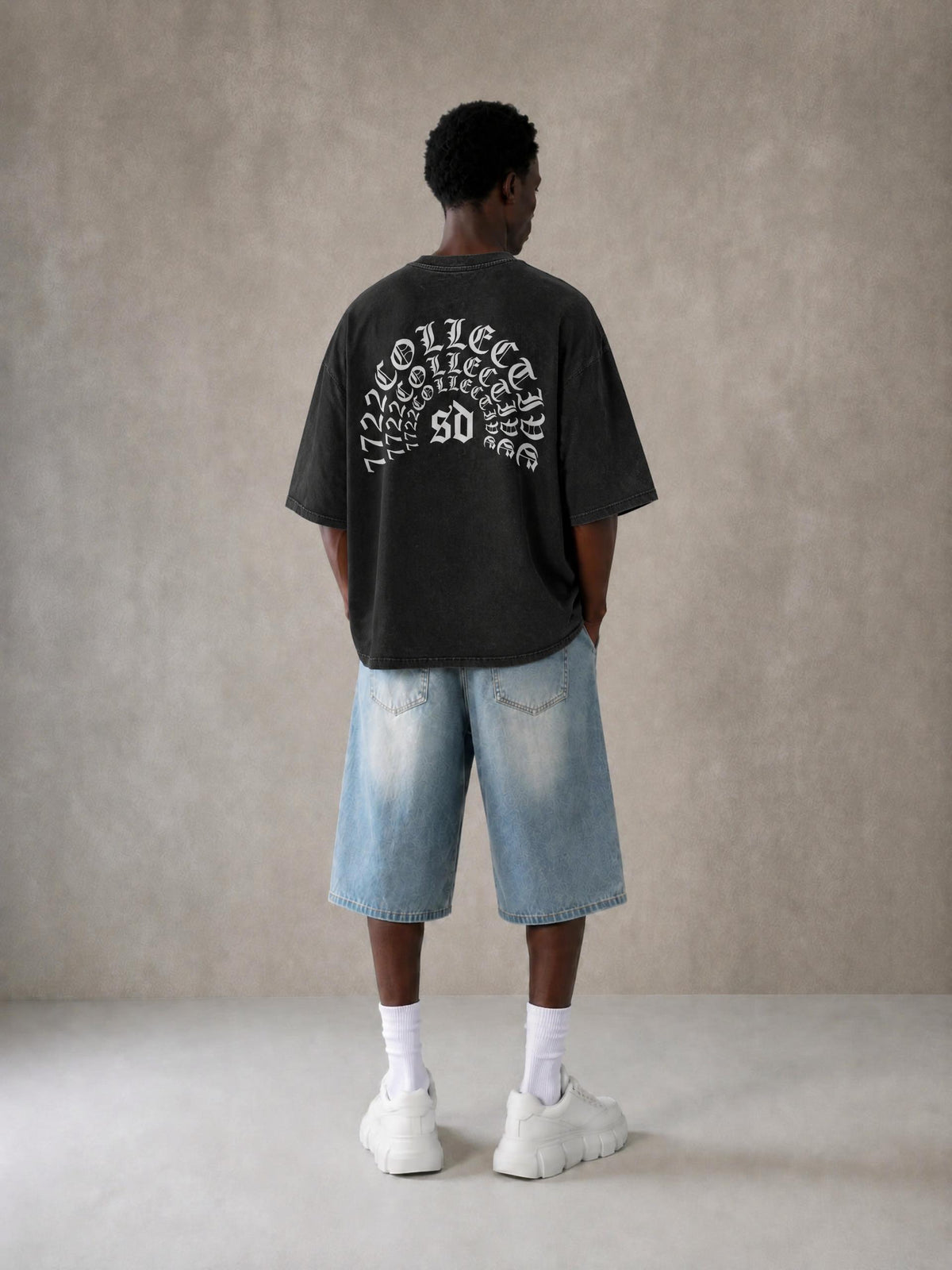 7722 Collective (SD) – Unisex Vintage Wash Boxy Tee