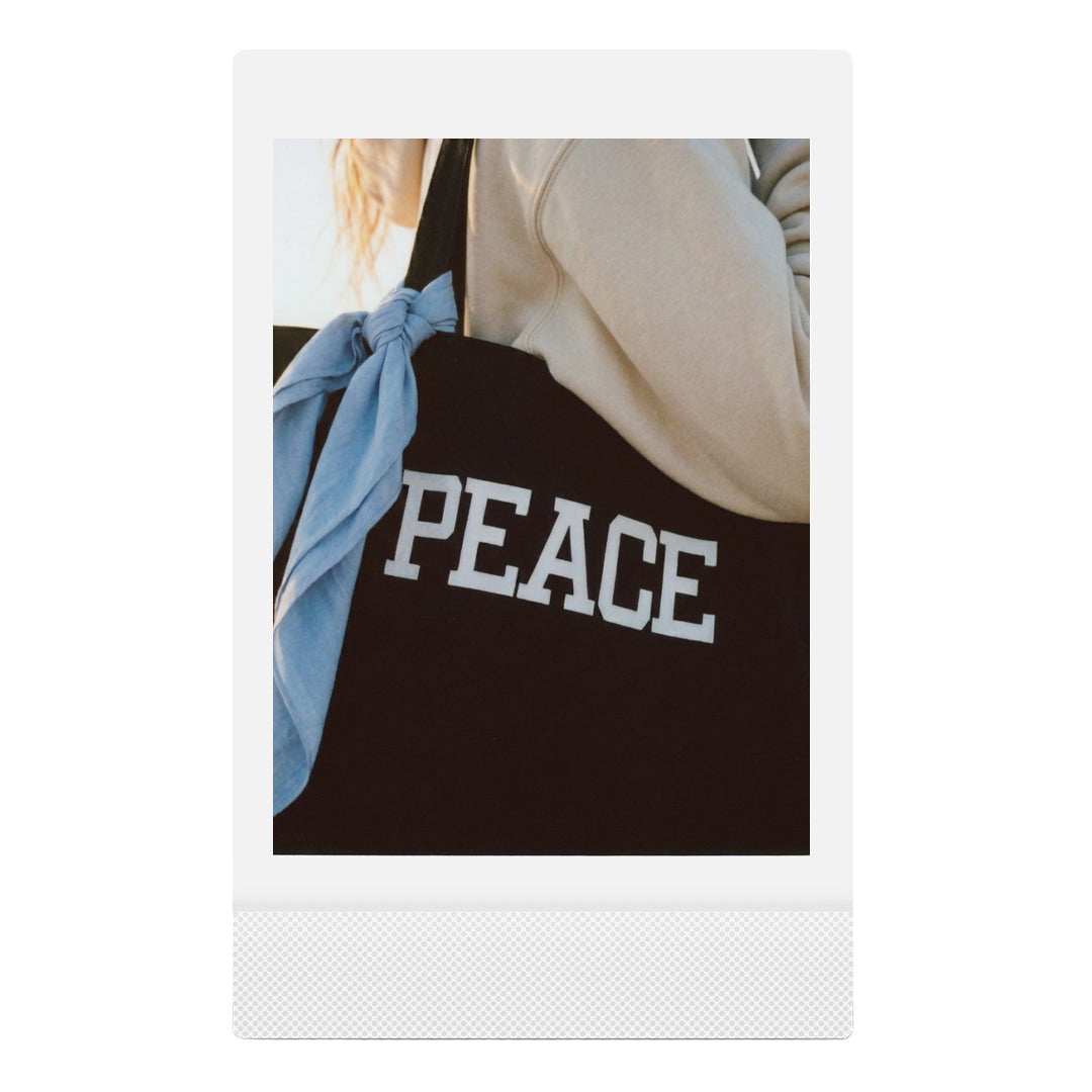 Peace – Large Eco Canvas Tote